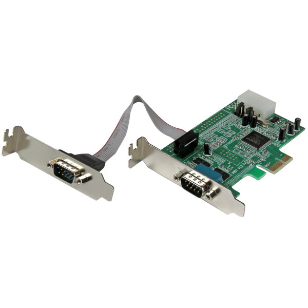 Startech.Com 2 Port Low Profile PCI Express Serial Card w/ 16550 UART PEX2S553LP